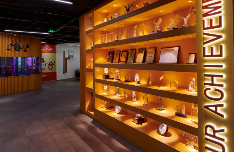 开云中国荣获艾默生颁发的八项大奖